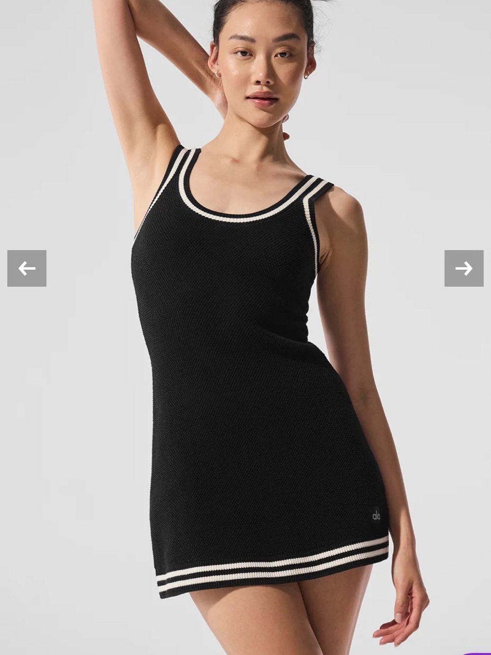 Alo Yoga Tennis Club Sweater Knit Dress